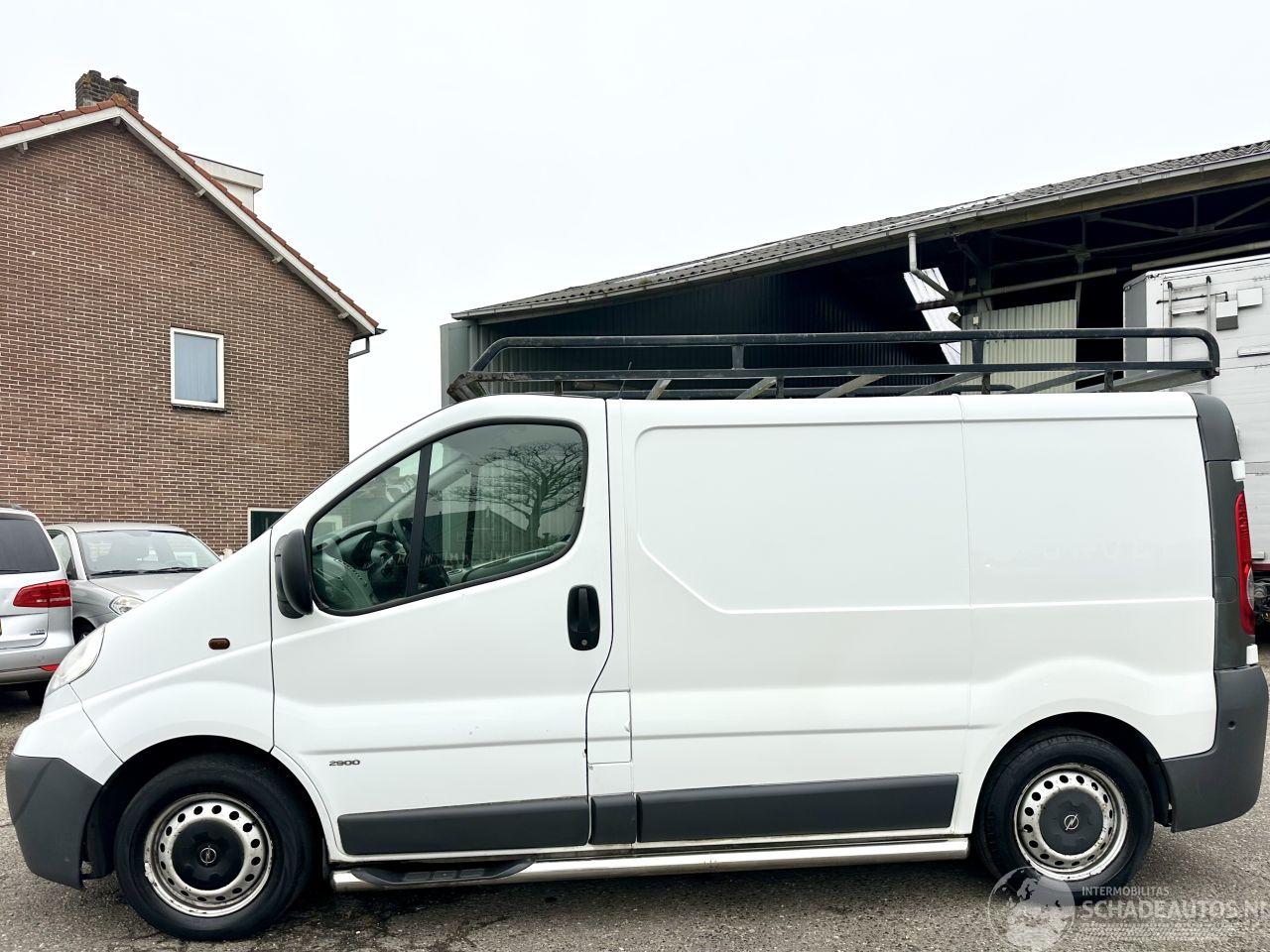 Opel Vivaro 2.0 CDTI 90pk 6-bak L1/H1 3pers - nap - airco - cruise - trekh - side + bullbar - imperiaal - schuif + klapdeuren