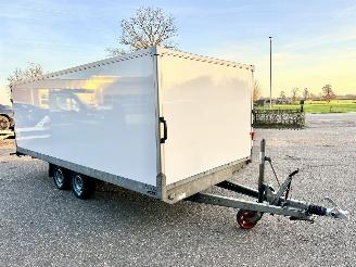Konag  N/A aanhangwagen - org nl - 601x191x200cm buitenwerkse maten - lichte schade - kan zo rijdend mee picture 6