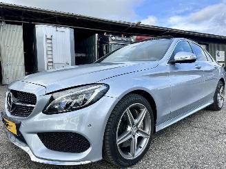 Mercedes C-klasse gereserveerd 250 AMG 211pk aut + F1 sedan - pano - hud - luchtvering - burmester - leer - front + line + side + stuur assist picture 2