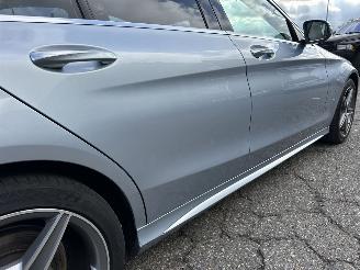 Mercedes C-klasse 250 AMG 211pk aut + F1 sedan - pano - hud - luchtvering - burmester - leer - front + line + side + stuur assist picture 125