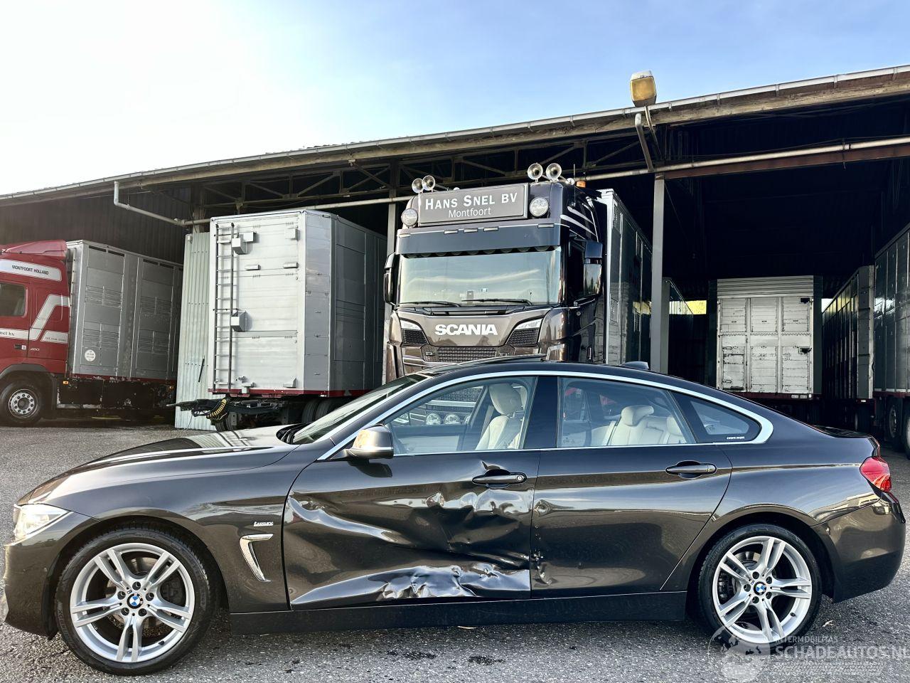 BMW 4-serie Gran Coupé 420d 190pk aut High Exec - schuifdak - nap - hud - leer - 360cam - line + side assist - harman