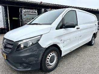 Mercedes Vito 116 CDI 163pk 9-traps aut + f1 Extra Lang L3 3pers - navi - camera - stoelverw - pdc v+a - airco - cruise picture 2