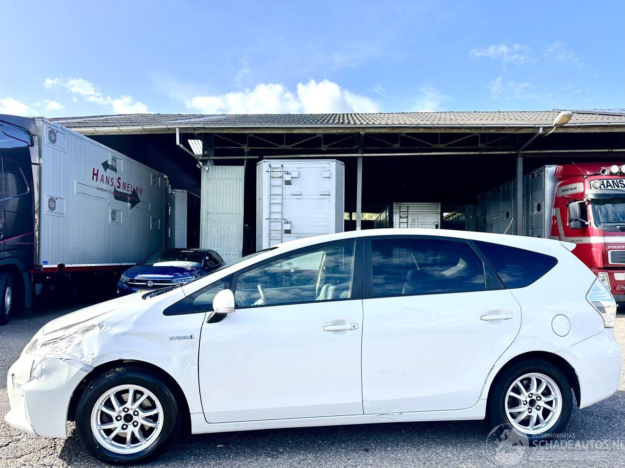 Toyota Prius Plus Gereserveerd Wagon 1.8 Hybrid aut 99pk Comfort 7Pers - nap - navi - zwart leer - clima - cruise - 7 zitplaatsen