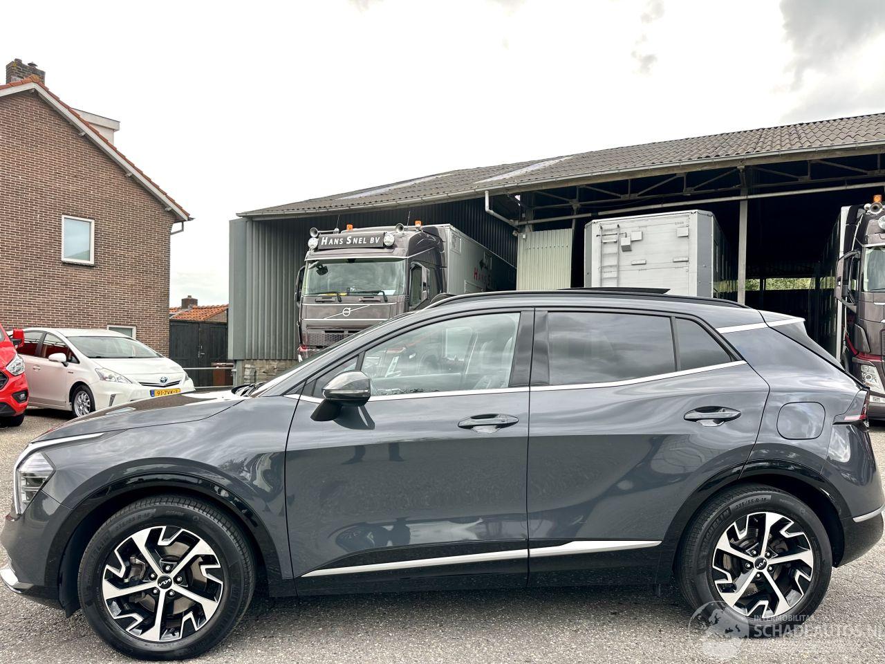 Kia Sportage 1.6 T-GDi Hybrid 179pk aut + f1 DynamicPl.L - pano - nap - stuur + stoelverw v+a - front + line + side assist - 1e eig