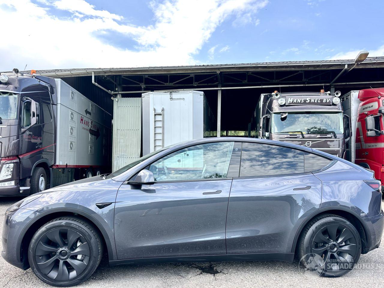 Tesla Model Y RWD 58kWh Aut - nap - 1e eig - pano - leer - stoelverw v+a - 19 inch - trekh - full self driving - camera