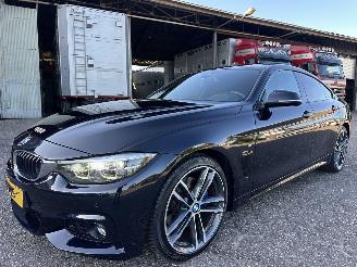 BMW 4-serie 418i aut high exe m-sport - nap - schuifdak - head up - keyless - leer - trekh - 19 inch lmv picture 2