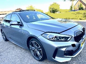 BMW 1-serie 118i aut High Exe M-Sport - nap - pano - sfeerverl - nav - cam - alarm - stuurverw - front + line + park assist picture 2