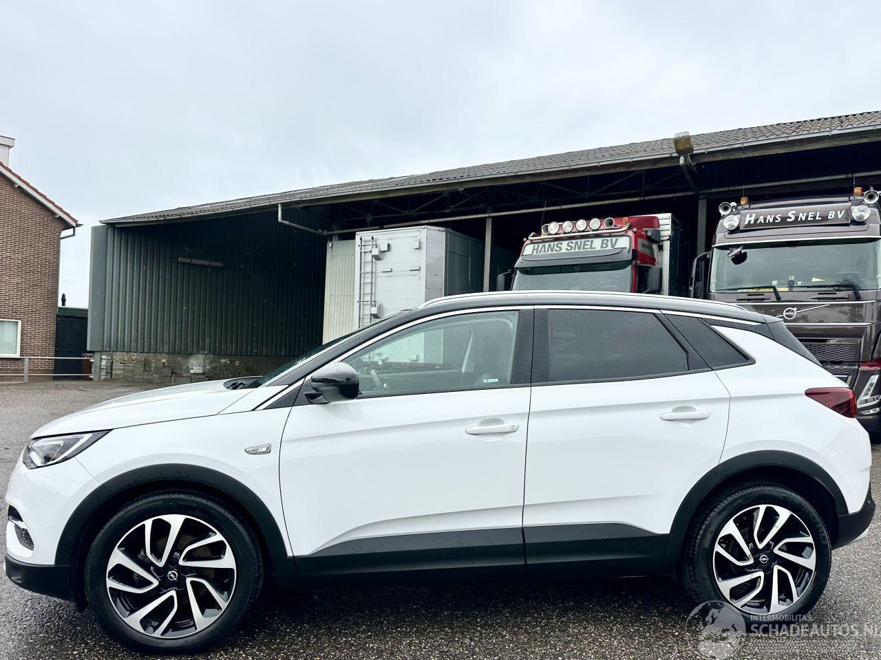 Opel Grandland X 1.2 Turbo 131pk aut Innovation - 360cam - keyless - nav - line + side assist - stoelkoeling - stuurverw - stoelverw v+a