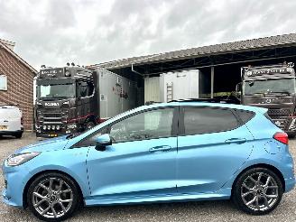 krockskadad bil auto Ford Fiesta 1.0T EcoBoost Hybrid ST-Line - 2x pano - nap - stuur + stoelverw - front + line assist - cam - keyless 2022/9