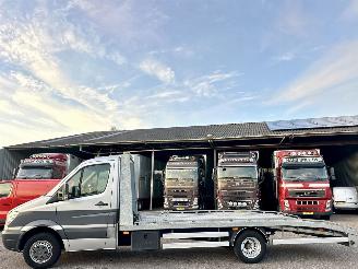 dommages fourgonnettes/vécules utilitaires Mercedes Sprinter 2.2 CDI 163pk aut oprijwagen - org nl + nap - navi - airco - 3pers - 6x goede hankook banden - zeer netjes 2012/9