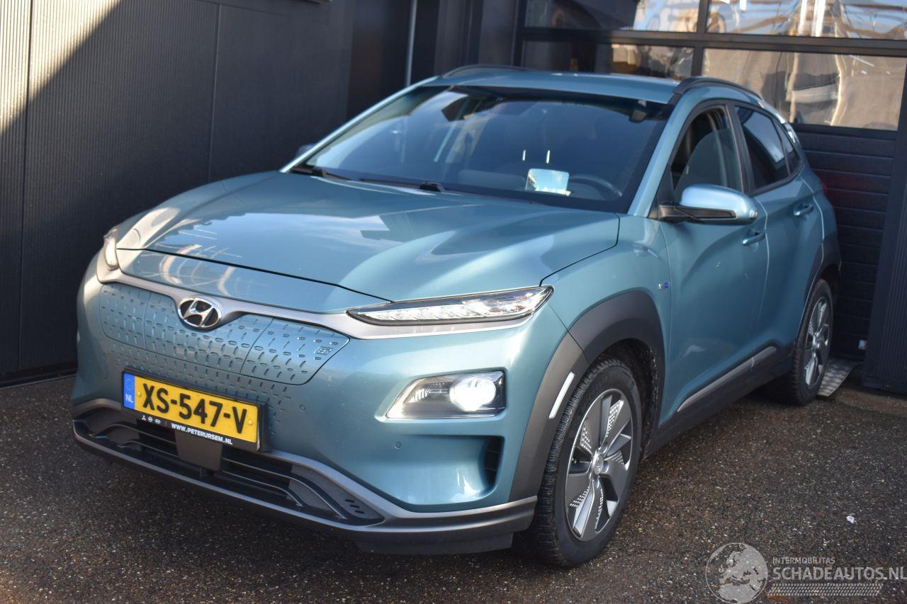 Hyundai Kona 64Kwh Premium 204Pk *NAvi/Clima/Leder/Camera/Stoelverwarming