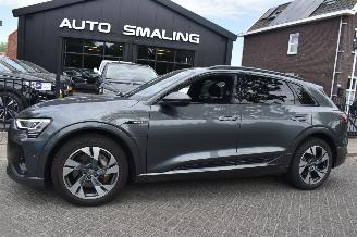 krockskadad bil auto Audi E-tron 71Kwh Quattro 50 S Line 313Pk SOH 99% 3FASE *Navi/Clima/Stoelverwarming/Panorama 2019/12