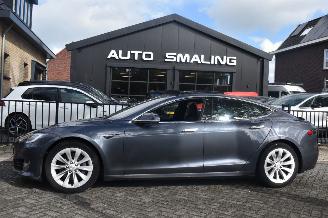 krockskadad bil auto Tesla Model S 100D 417Pk 83% SOH *Navi/Clima/Camera/Leder/Stoelverwarming/Panorama 2018/10