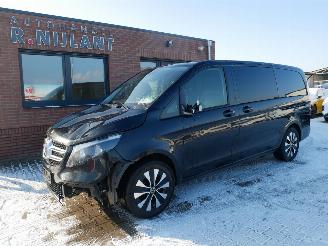 krockskadad bil auto Mercedes V-klasse V 220 CDI V-MATIC 2 SCHUIFDEUREN LEER LANG 2022/7