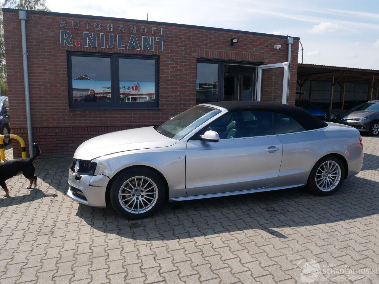 Audi A5 CABRIO S-LINE QUATTRO LEER XENON