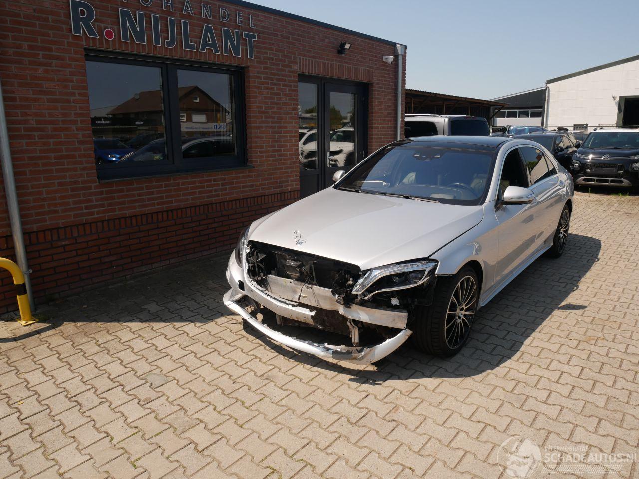 Mercedes S-klasse S 350 d 4MATIC AMG LANG HUD LEER PANORAMADAK 360°