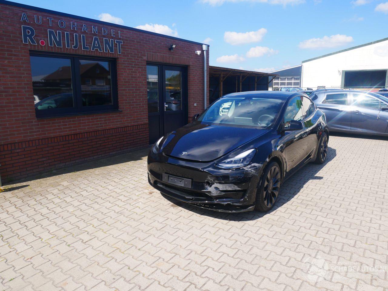 Tesla Model Y LONG RANGE DUAL PANORAMADAK LEER AWD