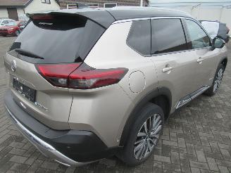 krockskadad bil auto Nissan X-Trail E-Power Hybrid Aut.E-4orce AWD  TEKNA  Climatronic Leer Navi Camera Panorama-SchuifDak  Stoel/Stuur Verwarming.... 2023/2