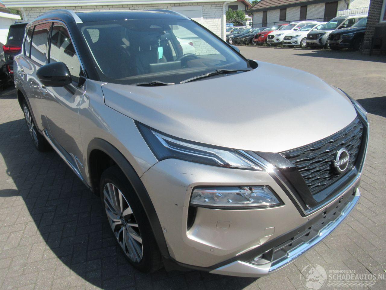 Nissan X-Trail E-Power Hybrid Aut.E-4orce AWD  TEKNA  Climatronic Leer Navi Camera Panorama-SchuifDak  Stoel/Stuur Verwarming....