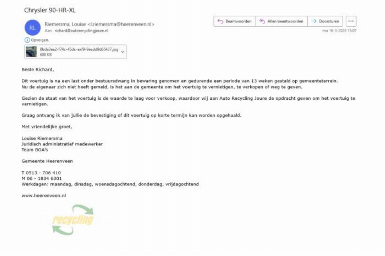 Chrysler Pt-cruiser PT Cruiser, Hatchback, 2000 / 2010 2.0 16V