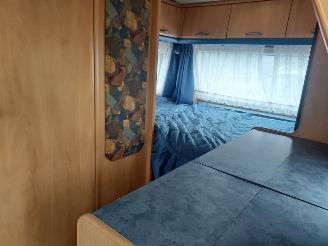 Hobby  450 Vast bed  Rondzit Voortent Inboedel picture 12