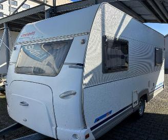 damaged caravans Dethleffs  New Line 460 + Voortent 2000/7