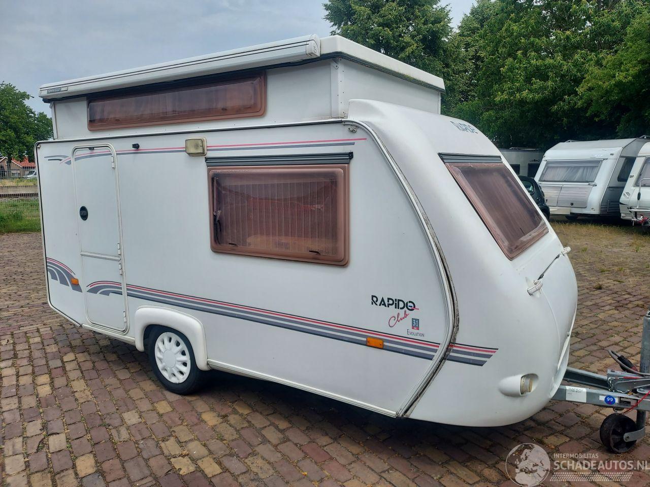 Rapido  GERESERVEERD  Club evolution 31 + Voortent