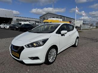 uszkodzony samochody osobowe Nissan Micra 0.9 IG-T Acenta 66Kw AIRCO Euro6 2017/8