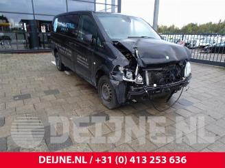 uszkodzony samochody osobowe Mercedes Vito Vito (639.6), Van, 2003 / 2014 3.0 122 CDI V6 24V 2014
