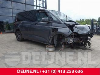 rozbiórka samochody osobowe Volkswagen Multivan Multivan T7, MPV, 2021 1.4 eHybrid 16V 2022/6