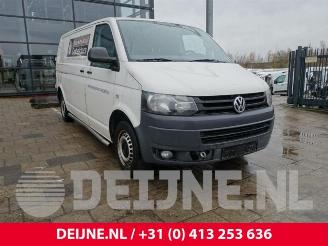 krockskadad bil auto Volkswagen Transporter Transporter T5, Van, 2003 / 2015 2.0 TDI DRF 2010/4