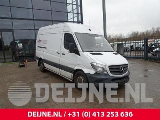 krockskadad bil auto Mercedes Sprinter Sprinter 3,5t (906.63), Van, 2006 / 2020 313 CDI 16V 2015/10