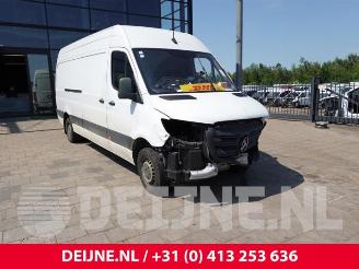 uszkodzony samochody osobowe Mercedes Sprinter Sprinter 3,5t (907.6/910.6), Van, 2018 314 CDI 2.1 D RWD 2021/5