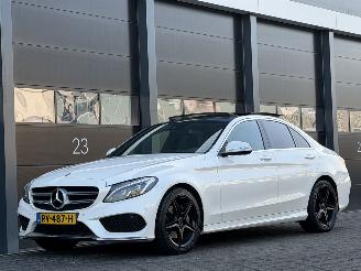 Gebrauchtwagen PKW Mercedes C-klasse 220 CDI AMG Pano Camera Leer EURO-6 2015/2
