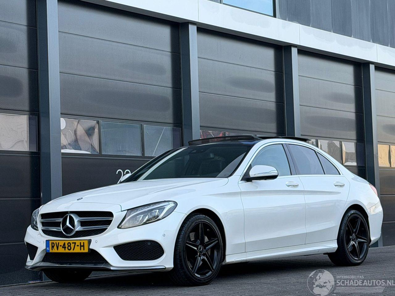 Mercedes C-klasse 220 CDI AMG Pano Camera Leer EURO-6