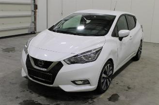 Damaged car Nissan Micra  2017/6