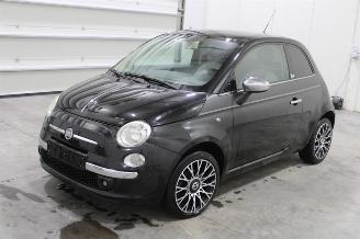 damaged passenger cars Fiat 500  2008/2