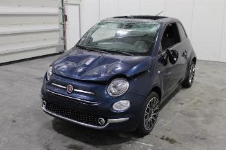 Vaurioauto  passenger cars Fiat 500  2023/7