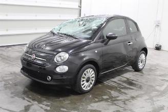 damaged passenger cars Fiat 500  2024/2