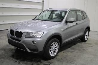 Damaged car BMW X3  2013/7