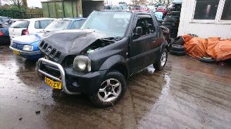 demontáž osobní automobily Suzuki Jimny 1999 1.3 16v G13BB zwart  onderdelen 1999/1