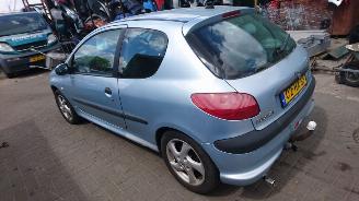 Peugeot 206 2002 1.6 16v NFU blauw EYL onderdelen picture 2