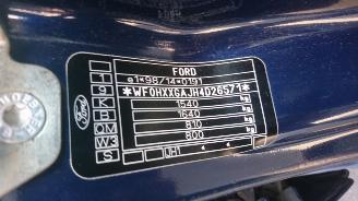 Ford Fiesta 2004 1.3i A9JB Blauw Ink Blue onderdelen picture 9