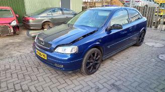 Autoverwertung Opel Astra 2003 1.6 16v Z16XE Blauw Z21B onderdelen 2003/8