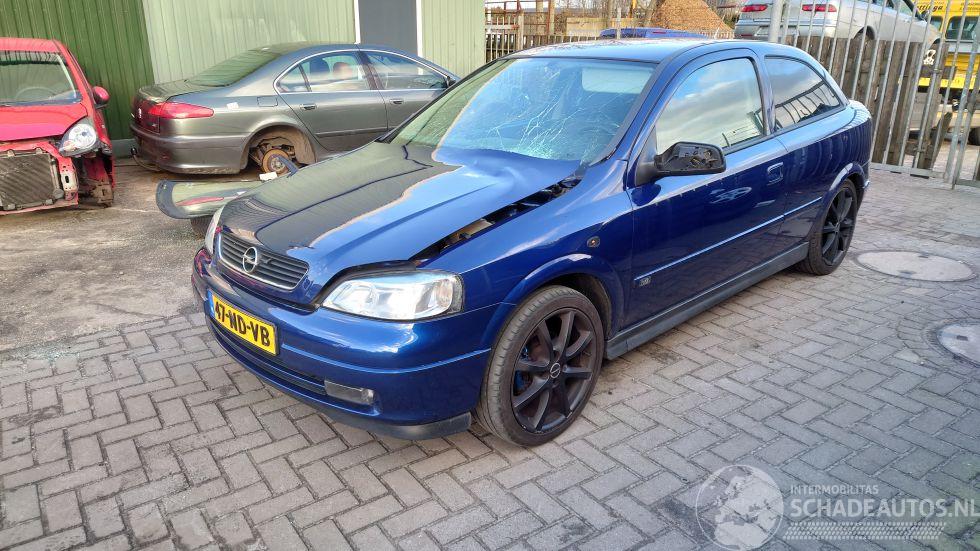 Opel Astra 2003 1.6 16v Z16XE Blauw Z21B onderdelen