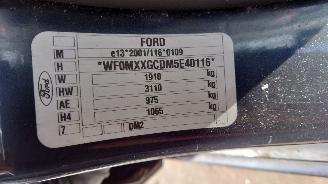 Ford Focus C-Max 2006 1.8 16v QQDB Grijs Sea Grey onderdelen picture 10