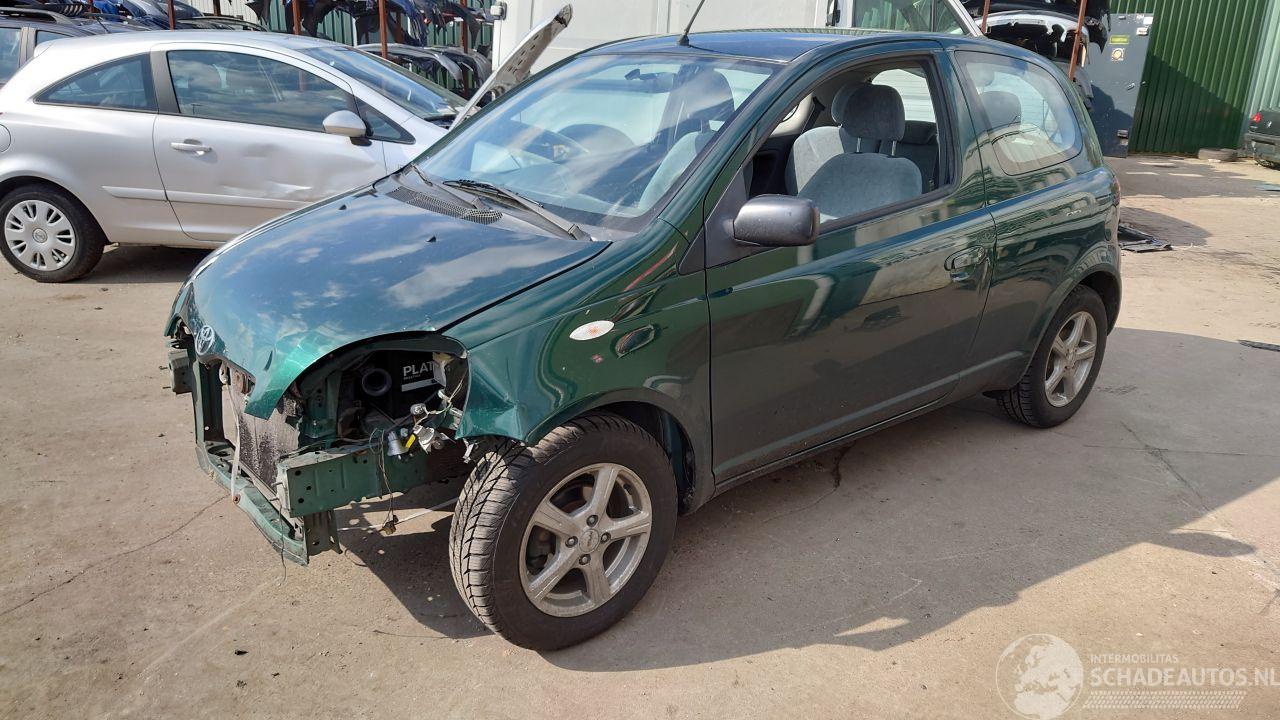 Toyota Yaris 1999 1.0  1SZFE Groen 6R4 onderdelen