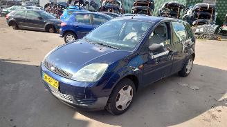 rozbiórka samochody osobowe Ford Fiesta 2003 1.4 16v FXJA Blauw Ink Blue onderdelen 2003/9