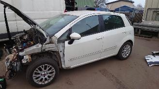 Vrakbiler auto Fiat Punto Evo 2010 1.4 16v 955A6 Wit 296 onderdelen 2010/2