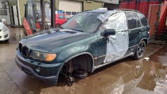 Voiture accidenté BMW X5 E53 2002 3.0D M57D30 Groen 430 onderdelen 2002/1